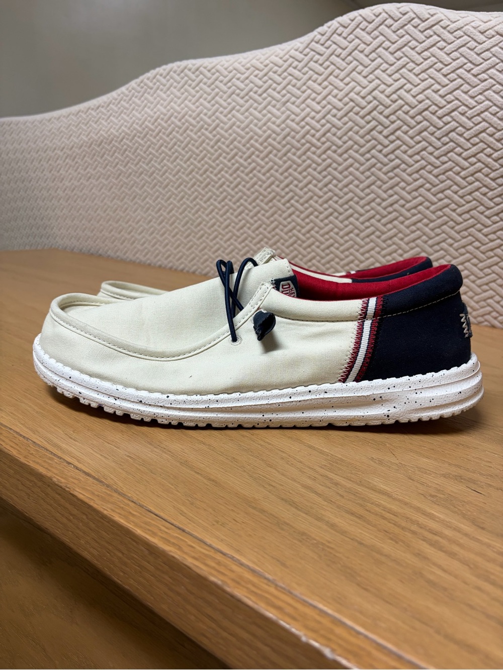Off White Patriotic Hey Dudes